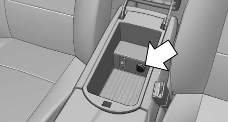 BMW X3. Center armrest