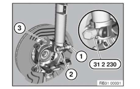 BMW X3 Service & Repair Manual - Removing and installing/replacing