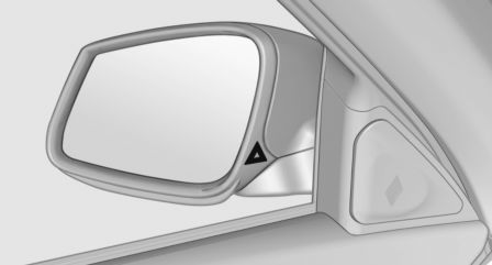 BMW X3. Lamp in the exterior mirror housing