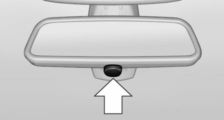 BMW X3. Indicator lamp on the interior rearview mirror