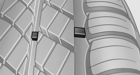 BMW X3. Minimum tread depth